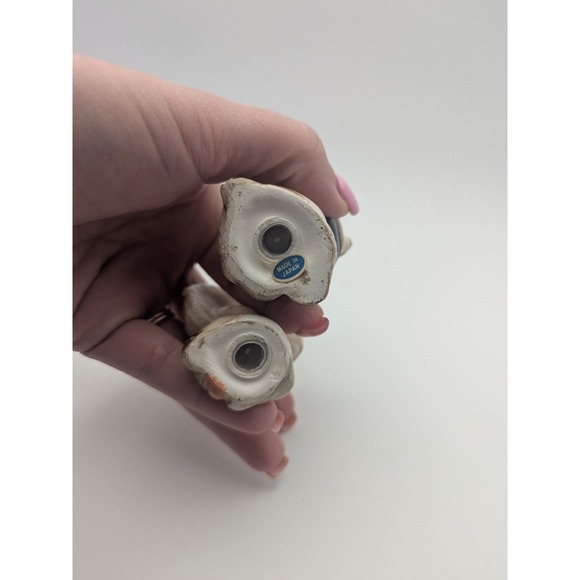 Vintage 1950s Native American Boy Girl Salt Pepper Shakers Japan 2.5" Tall - Picture 6 of 6